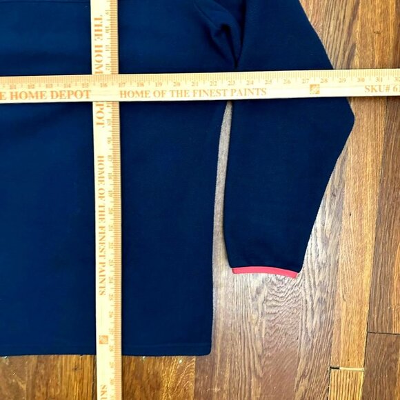Columbia PFG Sweatshirt Mens Medium Navy Blue 1/4 Snap Pullover Mock Nec… - Picture 9 of 10